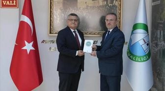 Sinop Valisi Özarslan'a Mevlid-i Nebi Haftası Ziyareti