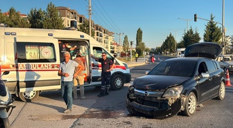 Tavşanlı'da Sarı Işıkta Kaza: 1 Yaralı