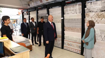 Adıyaman Valisi Esnafla Buluştu