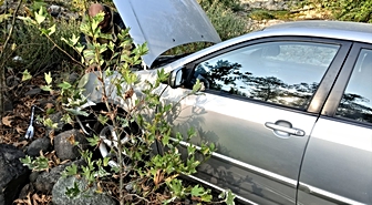 Yalova'da Otomobil Dere Yatağına Devrildi: 1 Yaralı