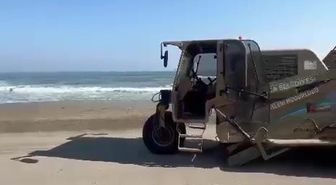 Akçakoca'da Plajlarda Temizlik ve Bakım Çalışmaları