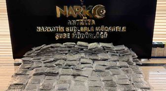 Antalya'da 250 kilo esrar operasyonu: 1 tutuklama