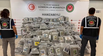Hamzabeyli'nde 288 Kilo Esrar Ele Geçirildi