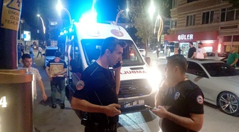 Aksaray'da kaldırım kavgası: 1 yaralı