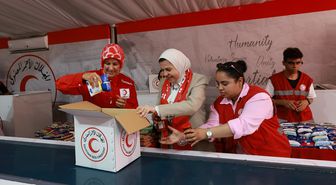 Kızılay Başkanı Gazze Yardımları İçin El-Ariş'te
