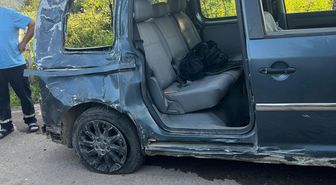 Aybastı'da Takla Atan Araçta 5 Yaralı