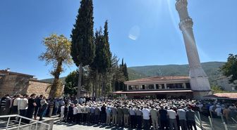 Muhtarın cenazesi toprağa verildi