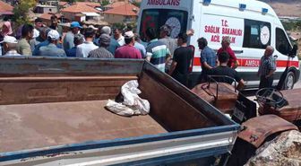 Korkuteli'de traktör kazası: 1 ölü