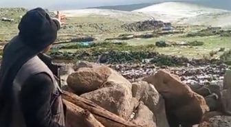 Arpaçay'da Dolu Sürprizi: Yayla Beyaza Büründü