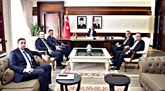 Vali Varol, Adli Teşkilat Yöneticilerini Kabul Etti