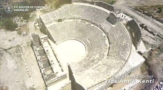 Tlos Antik Tiyatrosu'nda Restorasyon Tamam, Aydınlatma Güneş Enerjisiyle