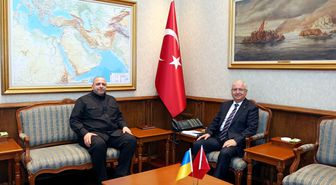 Bakan Güler, Ukraynalı Umerov'u Kabul Etti