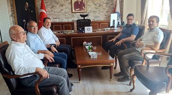 Beypazarı Belediye Başkanı'ndan Yeni Emniyet Müdürü'ne Ziyaret