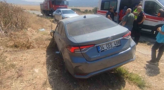 Gölpazarı'nda Otomobil Yoldan Çıktı: 1 Yaralı
