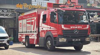 Gaziantep'te lokanta bacasında yangın