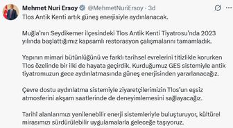 Tlos Antik Kenti güneş enerjisiyle aydınlanacak