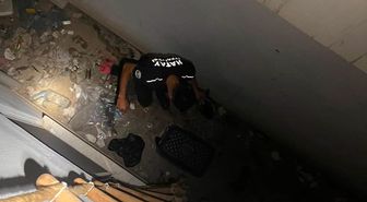 Hatay'da Mahsur Kalan Hayvanlar İtfaiye Ekiplerince Kurtarıldı
