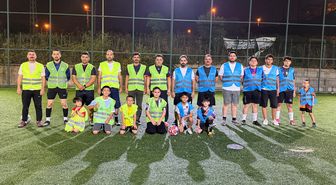 Yeşilay'dan Defne'de Baba-Çocuk Futbol Şenliği