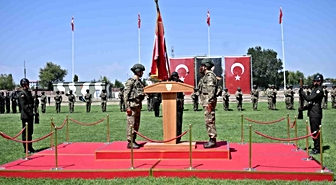 Iğdır 5. Hudut Tugay Komutanlığında devir teslim töreni