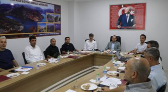 Keban'da Eğitim Değerlendirme Toplantısı Yapıldı