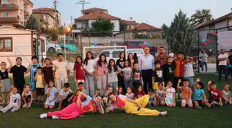 Kırıkkale'de Çocuklara Geleneksel Sokak Oyunları Şenliği