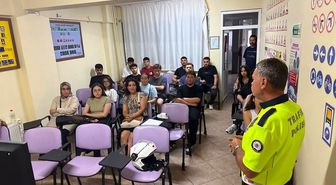 Sürücü Kursiyerlerine Trafik Güvenliği Eğitimi