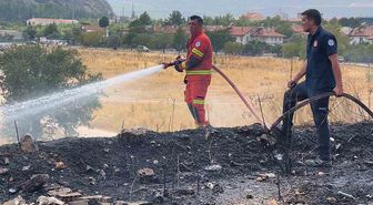 Menteşe'de Ziraat Alanında Yangın: Ekiplerin Müdahalesiyle Kontrol Altına Alındı