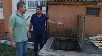 Sivas'ta Kediyi Kuyudan Kurtaran Temizlik Görevlisi
