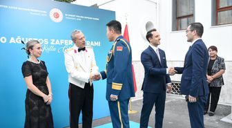 Taşkent'te 30 Ağustos Zafer Bayramı Resepsiyonu