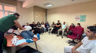 Palu Devlet Hastanesi'nde CPR Eğitimi Verildi
