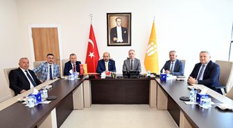 Romanya-Türkiye İş Dünyasından İnönü Üniversitesi'ne Ziyaret