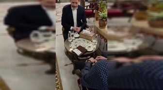 Suriye'de Tarihi An: El-Şara'dan Visa Kartla Kahve Ödemesi