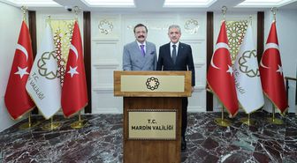 TOBB Başkanı Mardin Valisi'ni ziyaret etti