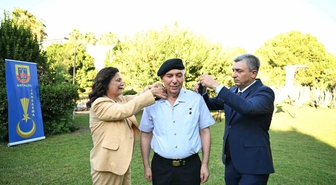 Antalya'da Jandarmada Rütbe Terfi Töreni