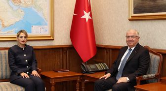 Bakan Güler, Kişinev Büyükelçisi Başaran'ı kabul etti