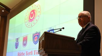 Milli Savunma Bakanı Güler, Rütbe Terfi Töreni'ne Katıldı
