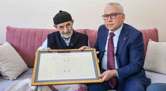 113 Yıllık Mektup Sivas'ta Ailesine Ulaştı