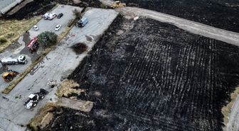 Ankara'da otluk yangın söndürüldü