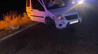 Gercüş'te iki araç çarpıştı: 4 yaralı