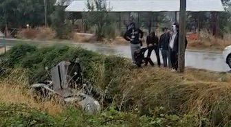 Bolu'da Otomobil Sulama Kanalına Uçtu: 1 Yaralı