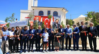 Çamlık Camii Dualarla Açıldı, Çavuşoğlu Yerel Sahiplenmeyi Vurguladı