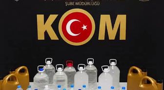 Edirne'de Sahte Alkollü İçki Operasyonu: 1 Gözaltı