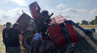 Uzunköprü'de Traktör Kazası: 1'i Ağır 2 Yaralı