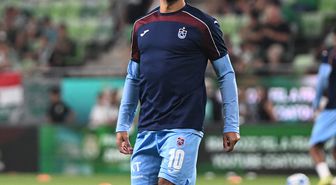 Trabzonspor Ferencvaros rövanşı için sahada