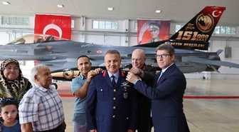 Gezeravcı'ya Tuğgeneral Rütbesi