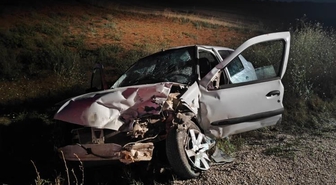 Yalvaç'ta trafik kazası: 3 yaralı