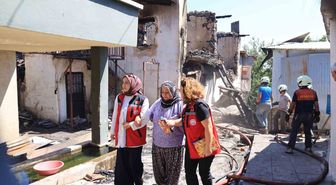 Kemaliye'de Yangın Mağdurlarına Psikososyal Destek