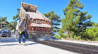 Kumluca'da Göllü Yaylası Yolu Asfaltlandı