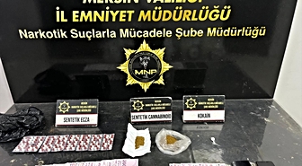 Mersin'de uyuşturucu operasyonu: 3 tutuklama
