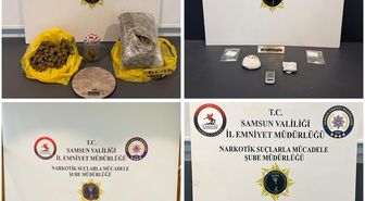 Samsun'da Uyuşturucu Operasyonu: 12 Gözaltı